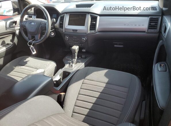 1FTER1FH7MLD43858 2021 FORD RANG Gray Dashboard view