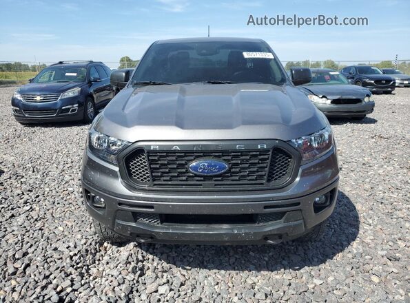 1FTER1FH7MLD43858 2021 FORD RANG Gray Front view