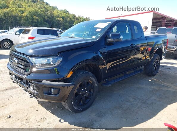 1FTER1FHXMLD63375 2021 FORD RANG Black Vista tres cuartos delantera izquierda