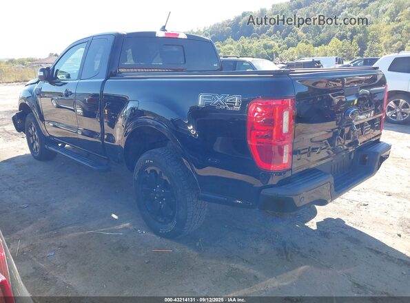 1FTER1FHXMLD63375 2021 FORD RANG Black Trasero izquierdo