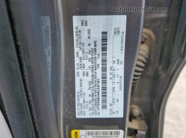 1FTER4BH4RLE47383 2024 FORD RANG Charcoal 