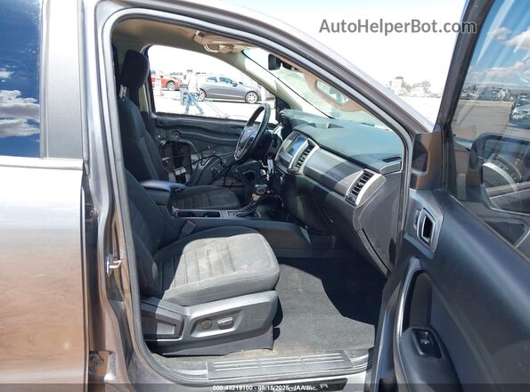 1FTER4EH2MLD03027 2021 FORD RANG Gray Vista interior delantera