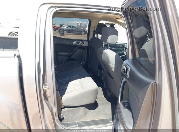 1FTER4EH2MLD03027 2021 FORD RANG Gray Vista de la etiqueta del VIN