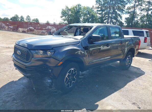 1FTER4EH9LLA45202 2020 FORD RANG Gray წინა მარცხენა ხედი სამი მეოთხედიდან