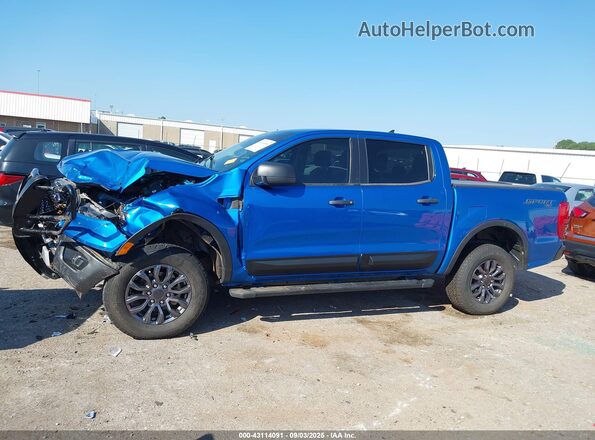 1FTER4FH0MLD63712 2021 FORD RANG Blue Панорамний вид салону 360°