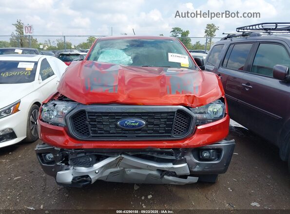 1FTER4FH0NLD07187 2022 FORD RANG Orange Vista del cuadro de instrumentos