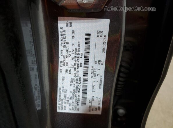 1FTER4FH1MLD32100 2021 FORD RANG Gray 