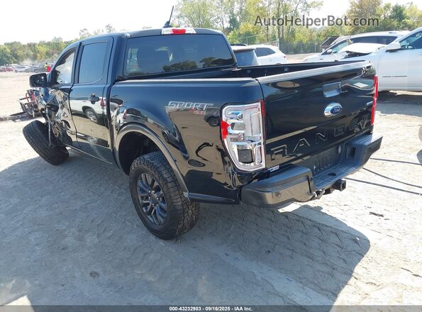1FTER4FH3LLA50250 2020 FORD RANG Black უკანა მარცხენა