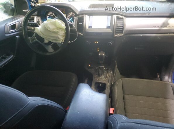 1FTER4FH6LLA65132 2020 FORD RANG Синий Вид панели приборов
