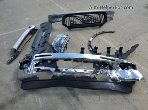 1FTER4FH6MLD01764 2021 FORD RANG Silver Widok komory silnika
