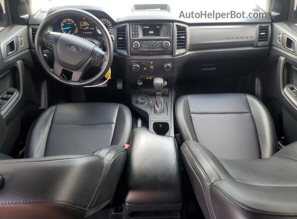 1FTER4FH6MLD01764 2021 FORD RANG Silver Widok deski rozdzielczej