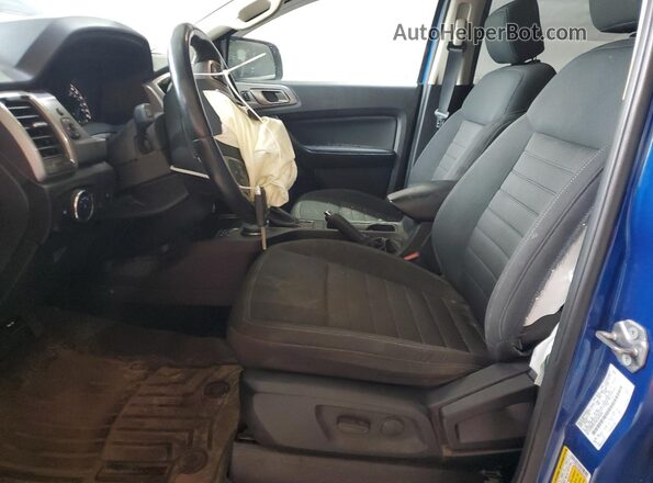 1FTER4FH8KLB04298 2019 FORD RANG Blue Вид салону спереду
