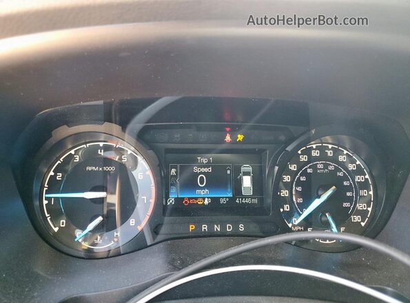 1FTER4FH9MLD73638 2021 FORD RANG White ხელსაწყოთა პანელის ხედი