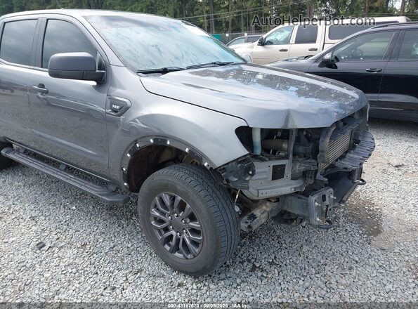 1FTER4FHXMLD48750 2021 FORD RANG Gray Front view