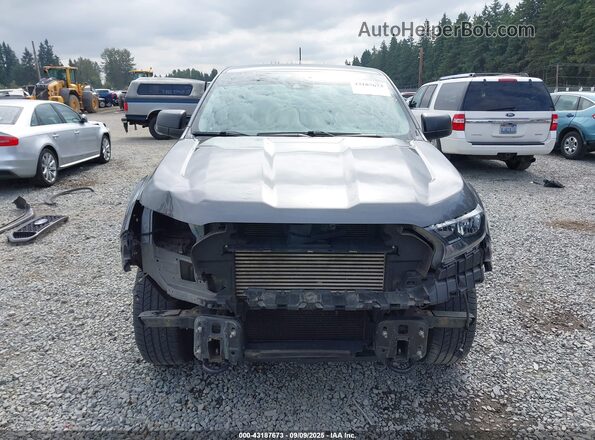 1FTER4FHXMLD48750 2021 FORD RANG Gray Rear interior view