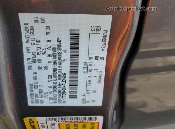 1FTER4GH4RLE16689 2024 FORD RANG Charcoal 