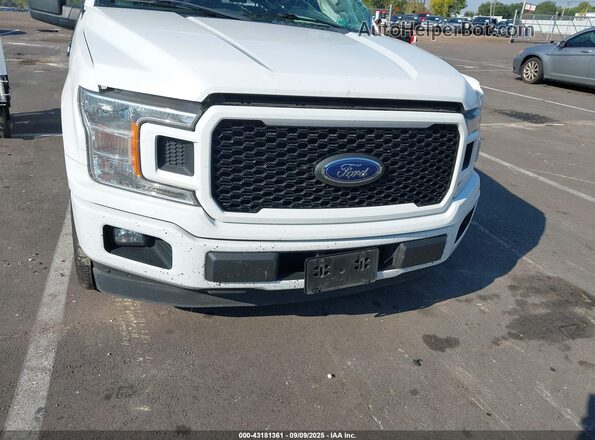 1FTEW1C43LKD59554 2020 FORD F150 White Вид щитка приладів