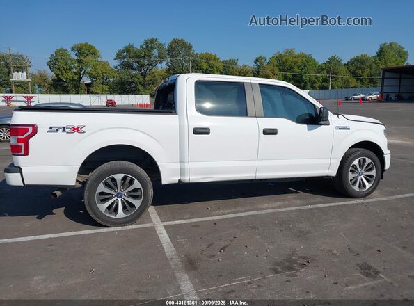 1FTEW1C43LKD59554 2020 FORD F150 White Вид задньої частини салону