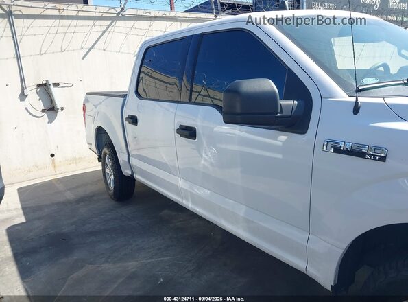 1FTEW1C4XLKE09110 2020 FORD F150 White Vista interior trasera
