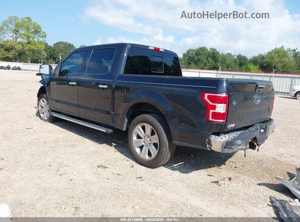 1FTEW1CP1LKE79055 2020 FORD F150 Black უკანა მარცხენა