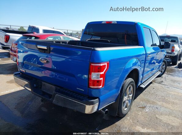 1FTEW1CP1LKF37472 2020 FORD F150 Blue Tył prawy