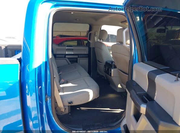 1FTEW1CP1LKF37472 2020 FORD F150 Blue Widok naklejki z numerem VIN