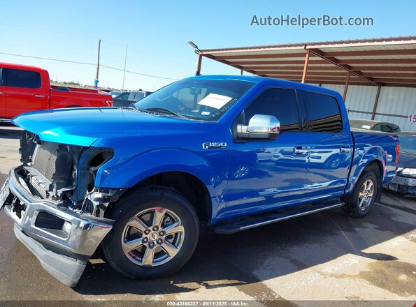 1FTEW1CP1LKF37472 2020 FORD F150 Blue Widok wnętrza 360 stopni