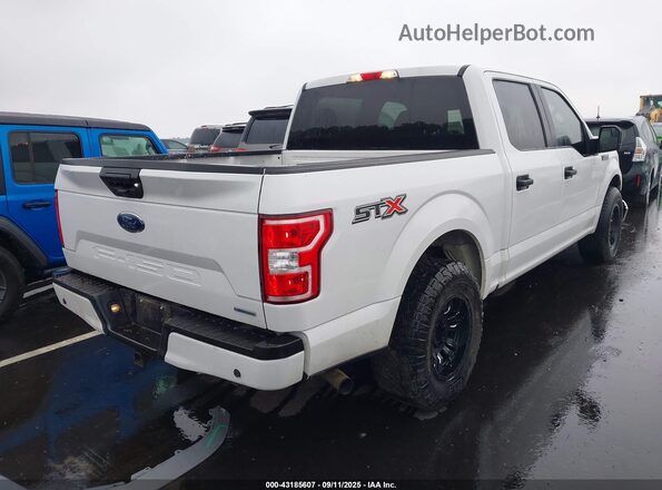 1FTEW1CP2LFB98438 2020 FORD F150 White Trasero derecho