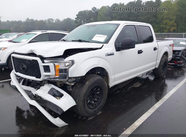 1FTEW1CP2LFB98438 2020 FORD F150 White Vista tres cuartos delantera izquierda