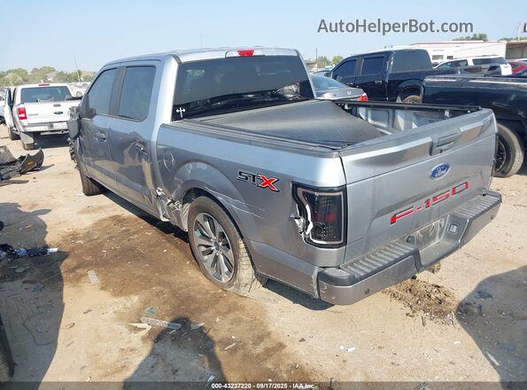 1FTEW1CP2LKE36974 2020 FORD F150 Silver უკანა მარცხენა