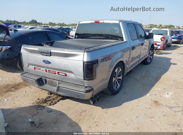 1FTEW1CP2LKE36974 2020 FORD F150 Silver უკანა მარჯვენა