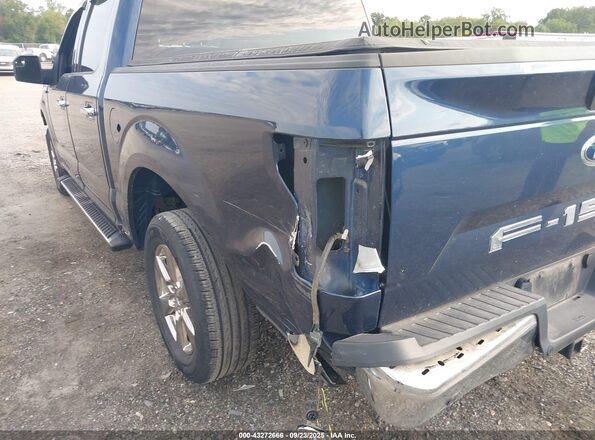 1FTEW1CP2LKE85429 2020 FORD F150 Blue Vista frontal