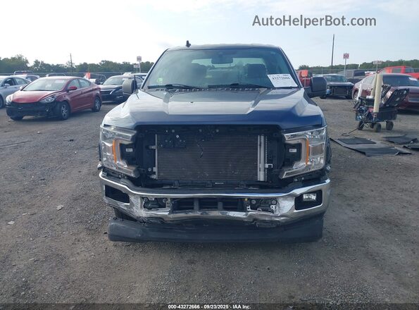 1FTEW1CP2LKE85429 2020 FORD F150 Blue Vista interior trasera