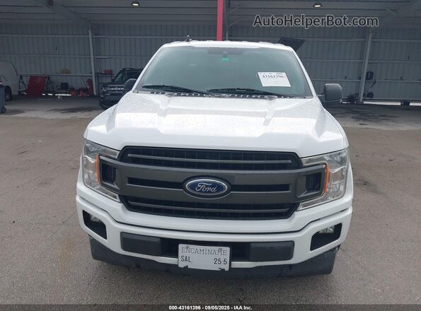1FTEW1CP5LKD23908 2020 FORD F150 White Вид щитка приладів