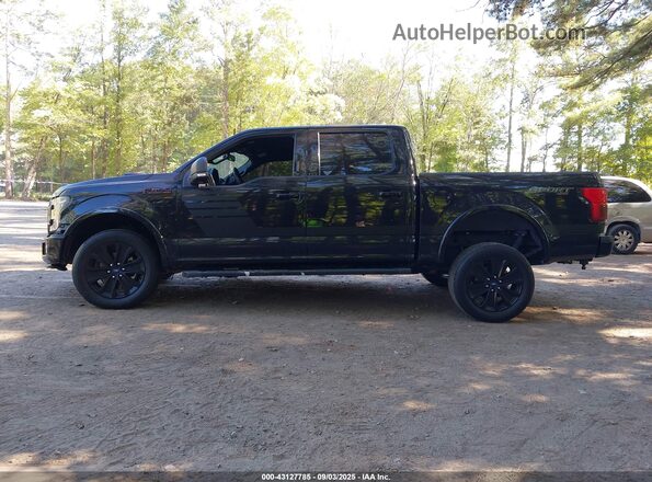 1FTEW1E45LFA08960 2020 FORD F150 Black უკანა სალონის ხედი