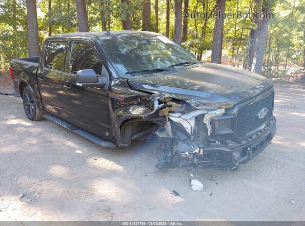 1FTEW1E45LFA08960 2020 FORD F150 Black წინა ხედი