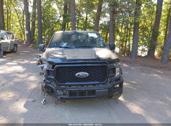 1FTEW1E45LFA08960 2020 FORD F150 Black წინა პანელის ხედი