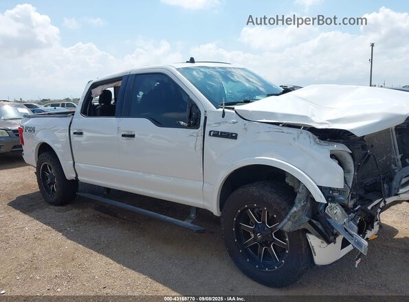 1FTEW1E49LFA07407 2020 FORD F150 White Vista interior de 360 grados