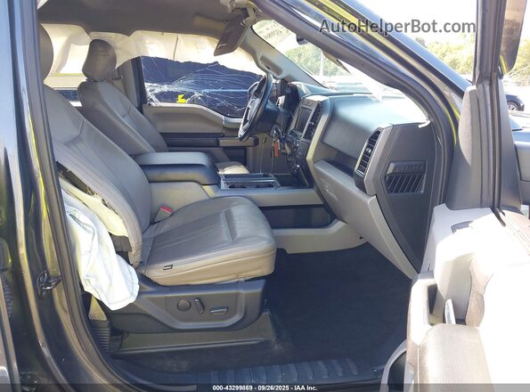 1FTEW1E55LFA07204 2020 FORD F150 Gray Սալոնի դիմացի տեսք