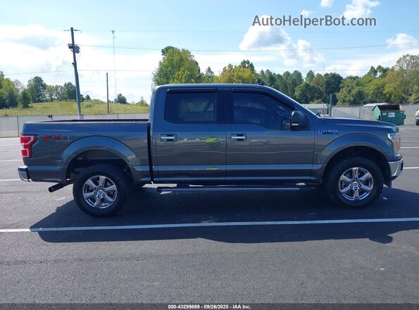 1FTEW1E55LFA07204 2020 FORD F150 Gray Սալոնի հետևի տեսք
