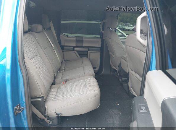 1FTEW1E5XLFA97000 2020 FORD F150 Blue Vista de la etiqueta del VIN