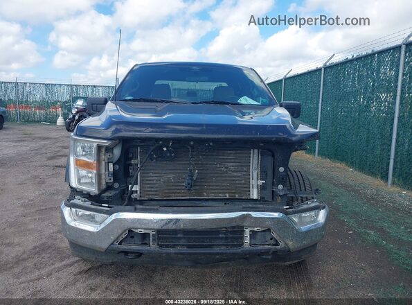 1FTEW1EB0NKE64888 2022 FORD F150 Black Widok wnętrza z tyłu