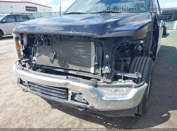 1FTEW1EB0NKE64888 2022 FORD F150 Black Widok z przodu
