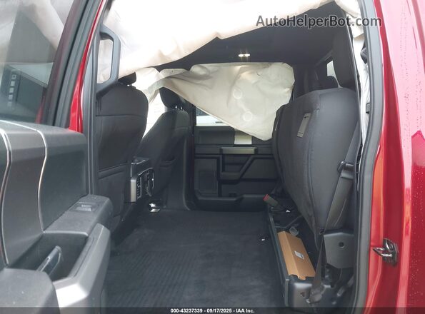 1FTEW1EF8GFB34091 2016 FORD F150 Red Vista de la etiqueta del VIN