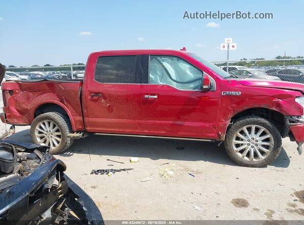 1FTEW1EG3LFC33114 2020 FORD F150 Red Սալոնի հետևի տեսք