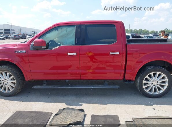 1FTEW1EG3LFC33114 2020 FORD F150 Red Սալոնի 360 աստիճան տեսք