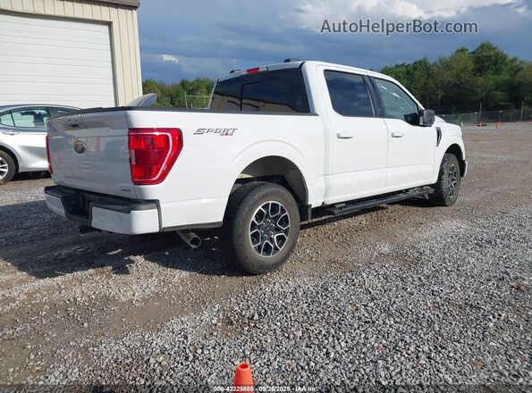 1FTEW1EP3NKD86280 2022 FORD F150 Белый Задняя правая четверть