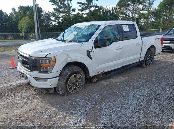 1FTEW1EP3NKD86280 2022 FORD F150 Белый Передняя левая четверть