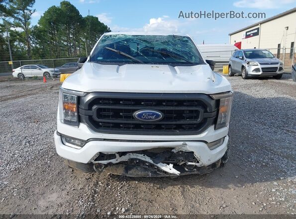 1FTEW1EP3NKD86280 2022 FORD F150 Белый Вид щитка приборов