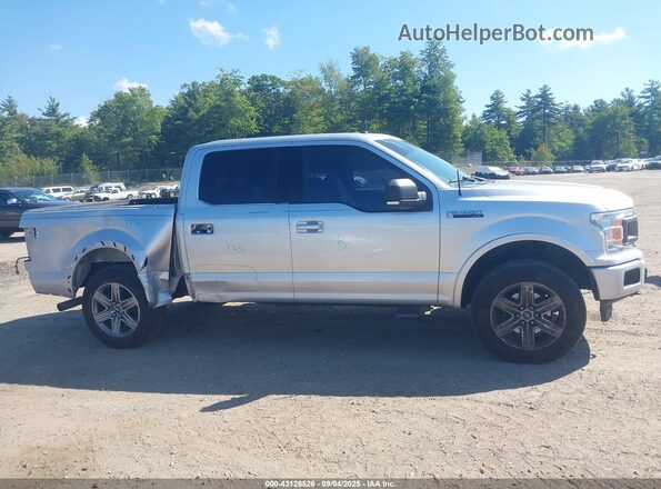 1FTEW1EP4JFD27323 2018 FORD F150 Silver 
